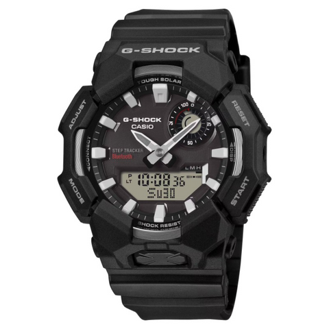 G-SHOCK GA-B010-1AER – Montre Solaire Bluetooth – Step Tracker – Noir – Résine Biosourcée – 20 ATM