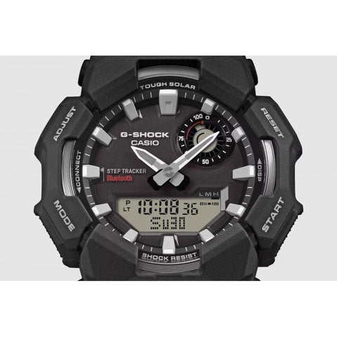G-SHOCK GA-B010-1AER – Montre Solaire Bluetooth – Step Tracker – Noir – Résine Biosourcée – 20 ATM