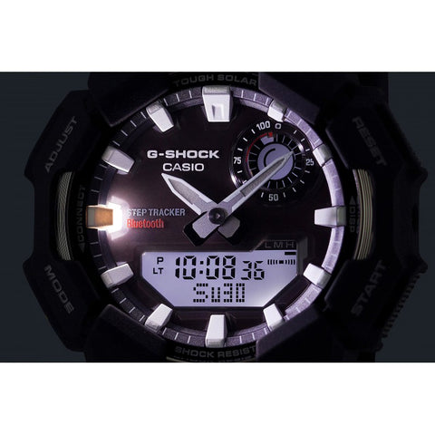 G-SHOCK GA-B010-1AER – Montre Solaire Bluetooth – Step Tracker – Noir – Résine Biosourcée – 20 ATM