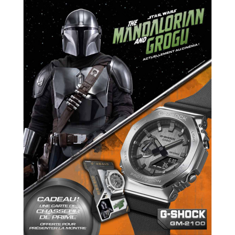 G-SHOCK x The Mandalorian GM-2100-1AER-MAN – Pack Collector Star Wars