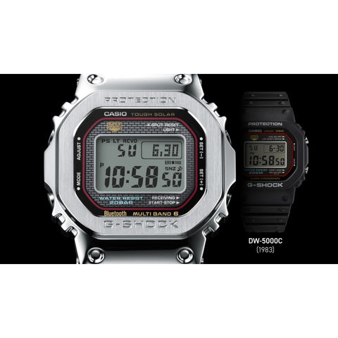 G-SHOCK GMW-B5000D-1CER Full Metal – Bluetooth & Solaire