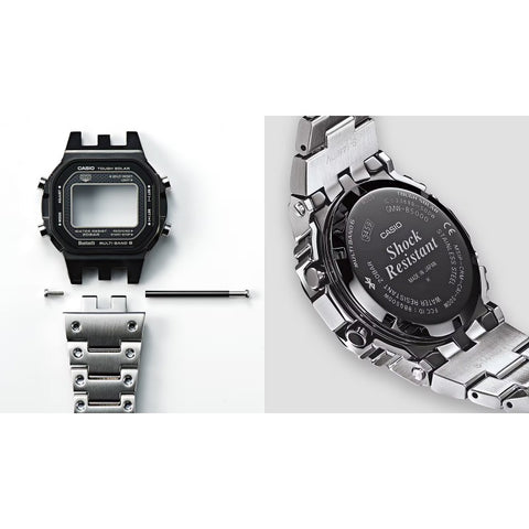 G-SHOCK GMW-B5000D-1CER Full Metal – Bluetooth & Solaire