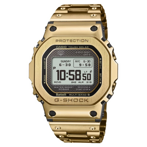 G-SHOCK GMW-BZ5000GD-9ER Full Metal Gold – Bluetooth & Solaire