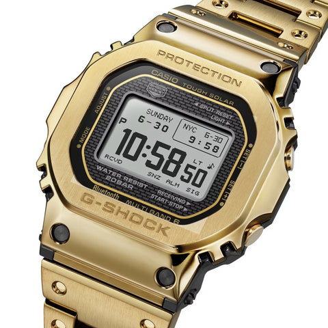 G-SHOCK GMW-BZ5000GD-9ER Full Metal Gold – Bluetooth & Solaire