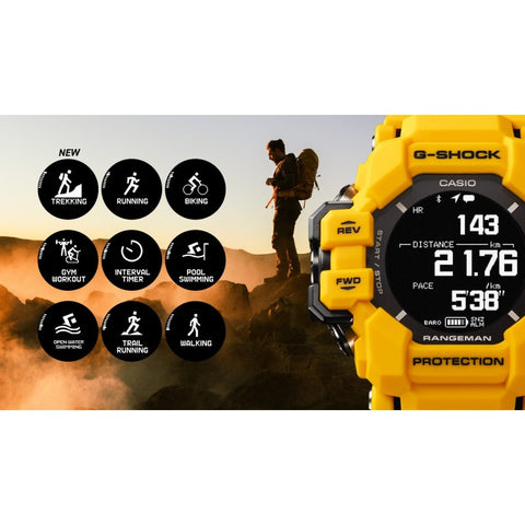 G-SHOCK Rangeman GPR-H1000-1ER â GPS & 6 Capteurs Outdoor