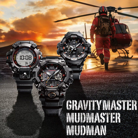 G-SHOCK GRAVITYMASTER GR-B300EC-1AER « Emergency Colors » – Édition Limitée