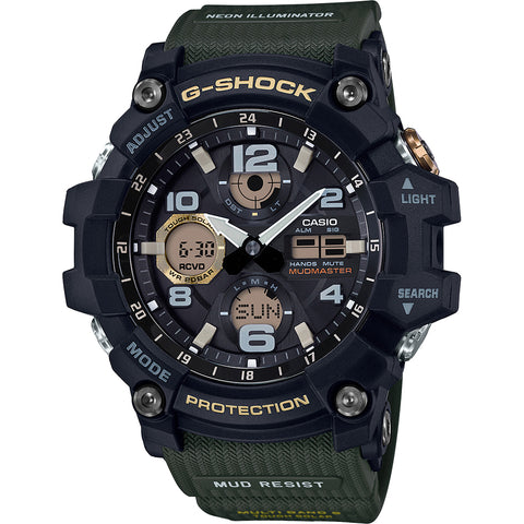 G-SHOCK Mudmaster GWG-100-1A3ER – Montre Outdoor Solaire 200 m
