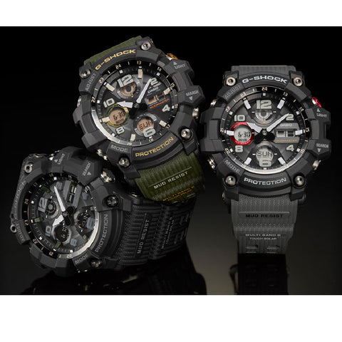 G-SHOCK Mudmaster GWG-100-1A3ER – Montre Outdoor Solaire 200 m