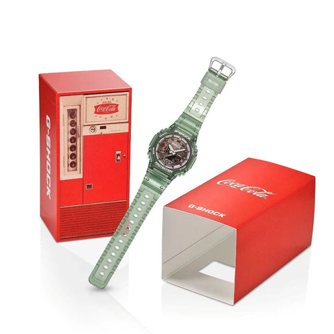 G-SHOCK x Coca-Cola GA-2100CC-3A – Édition Collector Casio