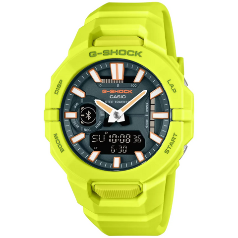 G-SHOCK GBA-950-9A3ER G-SQUAD Bluetooth Running Jaune Vert