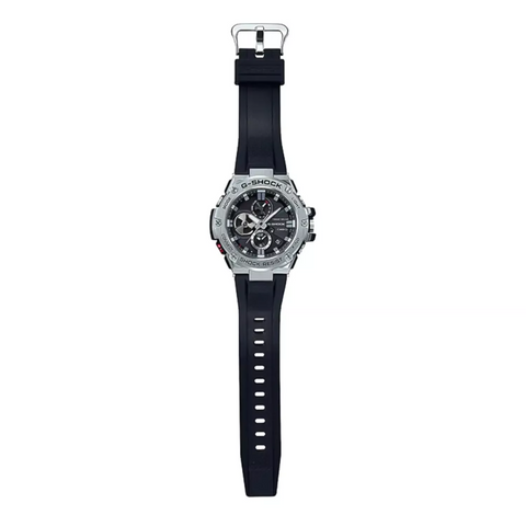 Casio G-Shock GST-B100-1AER – Montre Homme Solaire Bluetooth Chronographe 52mm Résistante aux Chocs