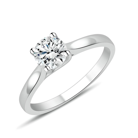 BAGUE Diamant laboratoire 1,00 CT