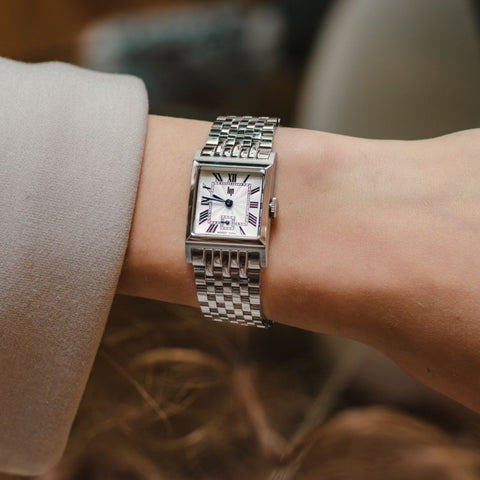 LIP Churchill C18 671958 | Montre Carrée Acier Argenté