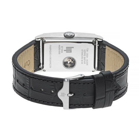 Montre Lip Churchill T26 Automatique – Réf. 671934 – Homme – Mouvement Mécanique – Style Art Déco – Bracelet Cuir