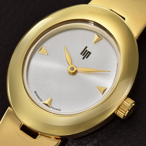 LIP Juliette 671638 | Montre Bijou Femme Dorée Ovale