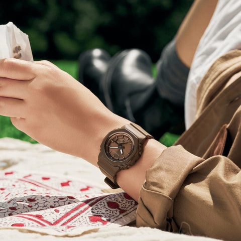 G-SHOCK GMA-P2110B-5AER Compacte Brune 40 mm