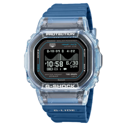G-SHOCK G-LIDE GBX-H5600-2ER – Montre Surf & Fitness Connectée