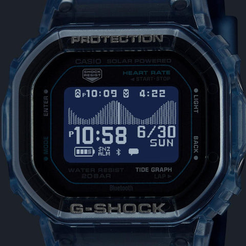 G-SHOCK G-LIDE GBX-H5600-2ER – Montre Surf & Fitness Connectée