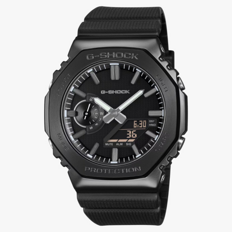 G-SHOCK GM-2100LXB-1AER Luxe Black | Metal CasiOak Noir