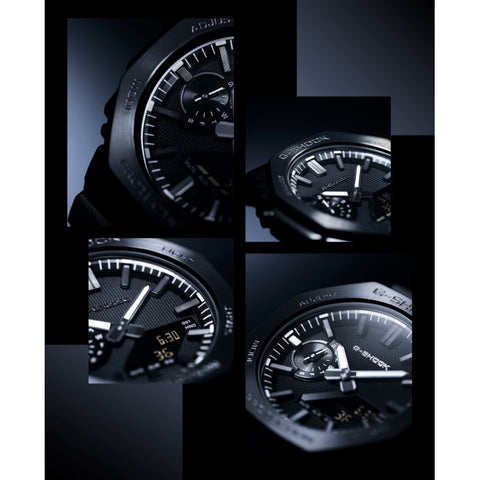 G-SHOCK GM-2100LXB-1AER Luxe Black | Metal CasiOak Noir