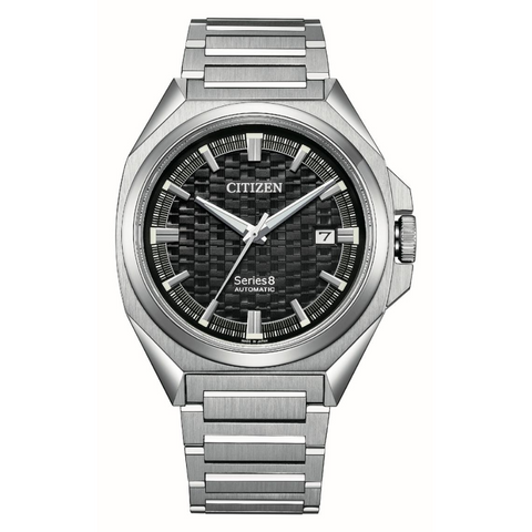 Montre Citizen Series 8 Automatique – Cadran Noir, 40 mm | Réf. NB6050-51E