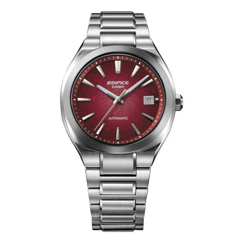 Montre Homme Casio Edifice EFK-200D-4AER Automatique | Boîtier Acier Inoxydable & Cadran Rouge Électroformé