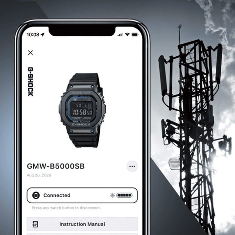 G-SHOCK GMW-B5000SB-1A2 Blue Rose | Saphirs