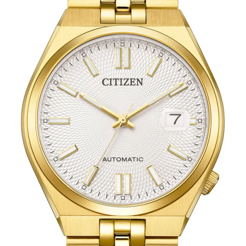 CITIZEN Tsuyosa NK0022-50A | Automatique Dorée 40 mm – 60 h