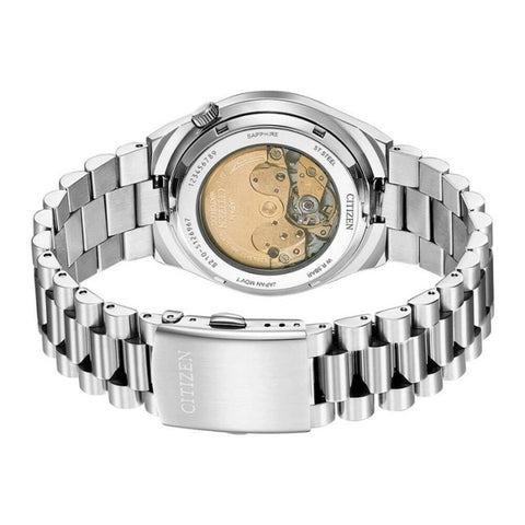Citizen Tsuyosa NJ0159-86A – Montre Automatique Homme Exclusive Europe 40mm Cadran Argenté