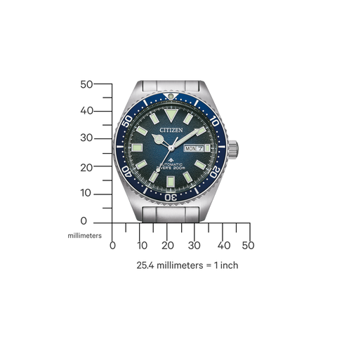 Citizen NY0129-58LE Promaster Diver – Montre Automatique Homme 42mm Cadran Bleu Étanche 200m