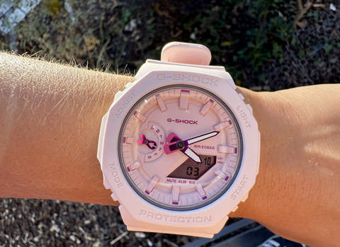 G-SHOCK GMA-S2100PR-4AER Octobre Rose x Odysséa