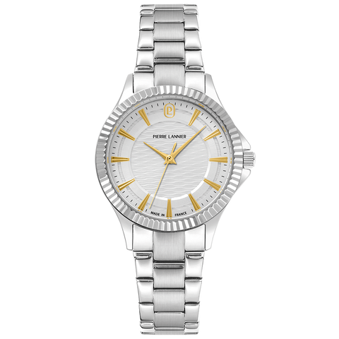 Montre Femme METROPOLITAIN Argenté Cadran Argenté Bracelet Acier Argenté 16 MM Réf 017G621