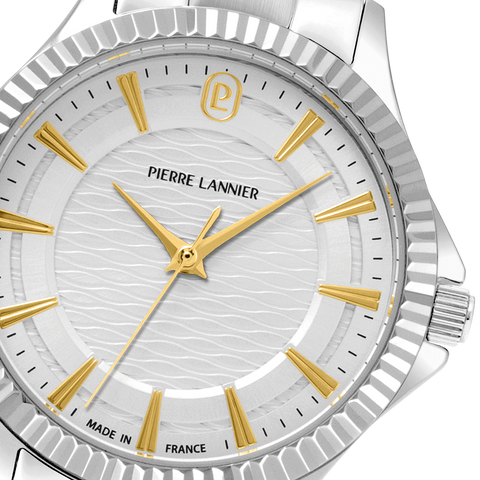 Montre Femme METROPOLITAIN Argenté Cadran Argenté Bracelet Acier Argenté 16 MM Réf 017G621