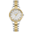 Montre Femme Métropolitain Bicolore – Cadran Argenté & Bracelet Acier Argenté/Doré 16 mm Réf. 018Q721 – Pierre Lannier