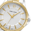 Montre Femme Métropolitain Bicolore – Cadran Argenté & Bracelet Acier Argenté/Doré 16 mm Réf. 018Q721 – Pierre Lannier