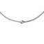 Bracelet ICE Jewellery Diamond Half Chain Grey 021084 – Cordon Gris & Chaîne Dorée avec Véritable Diamant 0.05 ct