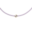 Bracelet ICE Jewellery Diamond Cord Lilac 021102 – Cordon Lilas & Véritable Diamant 0.03 ct