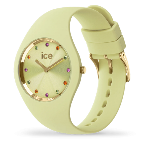 Montre ICE Cosmos Matcha 022361 – Vert Pailleté & Doré 37mm