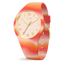 Montre ICE Tie and Dye Sunrise S34 022600 – Dégradé Rouge Orange Rose & Silicone 34mm