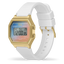 Montre ICE Digit Retro White Majestic Small 022718 – Digital Blanc & Violet 32mm