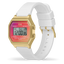 Montre ICE Digit Retro White Sunkissed Small 022720 – Digital Blanc & Dégradé Sunset 32mm