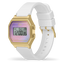 Montre ICE Digit Retro White Delight Small 022722 – Digital Blanc & Irisé Pastel 32mm