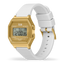 Montre ICE Digit Retro Metal Gold Mirror White Small 022733 – Digital Blanc & Doré Miroir 32mm