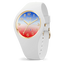 Montre ICE Cocorico Horizon Sunset S37 023251 – Dégradé Orange Rouge & Made in France 37mm