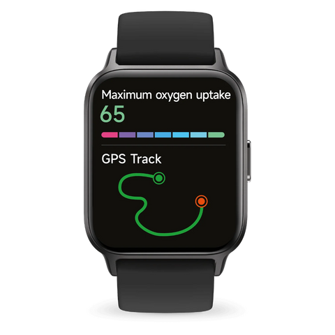 Montre Connectée ICE fit 1.78 – Black – Écran AMOLED 1.78'' – GPS – Cardio – Appels Bluetooth – IP68