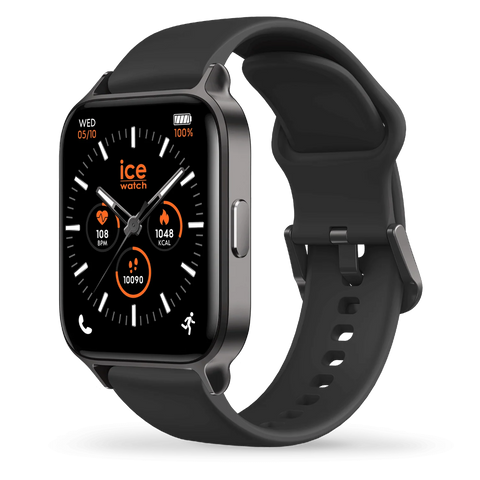 Montre Connectée ICE fit 1.78 – Black – Écran AMOLED 1.78'' – GPS – Cardio – Appels Bluetooth – IP68