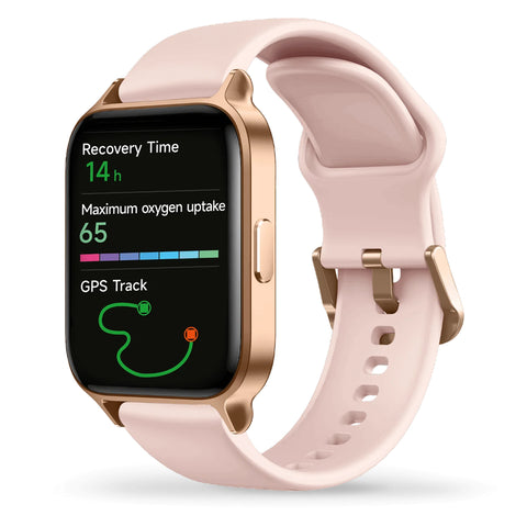 Montre connectée ICE fit 1.78 Rose-Gold Nude – GPS, Appels Bluetooth, Écran AMOLED – Modèle 024305