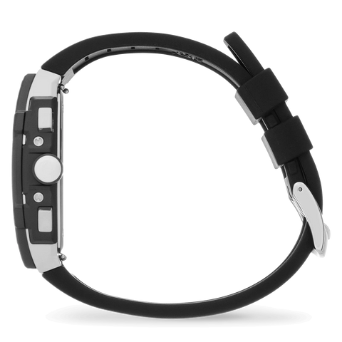 Montre ICE Watch Boliday 024364 – Homme – Chronographe Black Blue Silver – Boîtier Acier Tonneau – Étanche 10 ATM