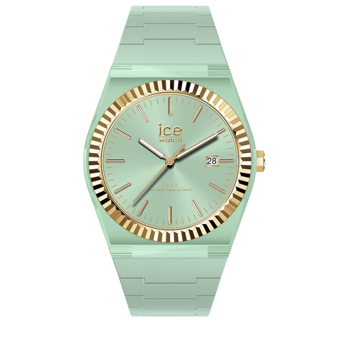Montre ICE Power PW1 – Jade Green 36 mm Réf. 024756 | Cadran Vert, 3 Aiguilles + Date, Style Sport & Urbain