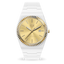 Montre ICE Watch Power Golden White – Réf. 024765 – 36mm – Montre Blanche et Dorée Étanche 10 ATM